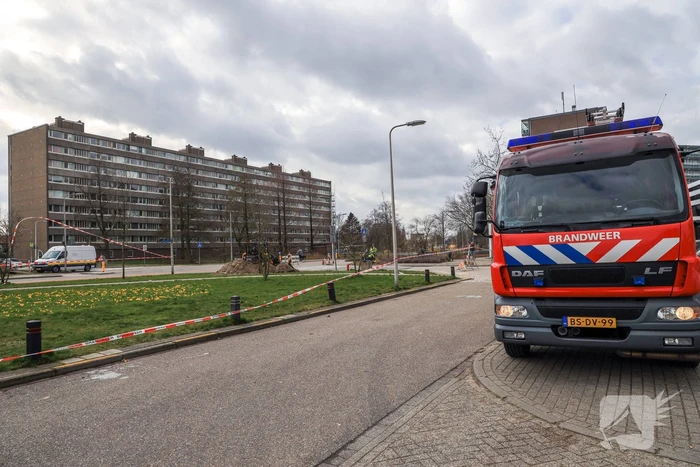 Hoofdgasleiding geraakt bij werkzaamheden (Amersfoort)