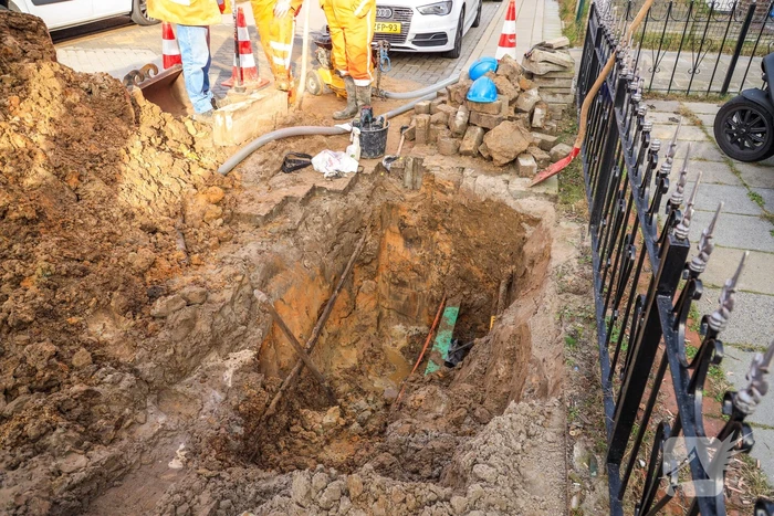 Huishoudens zonder water na waterleidingbreuk (Amersfoort)