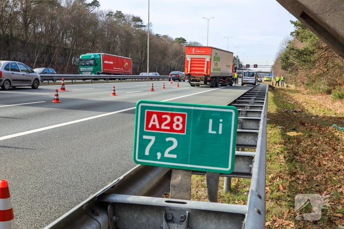 ongeval rijksweg a28 zeist