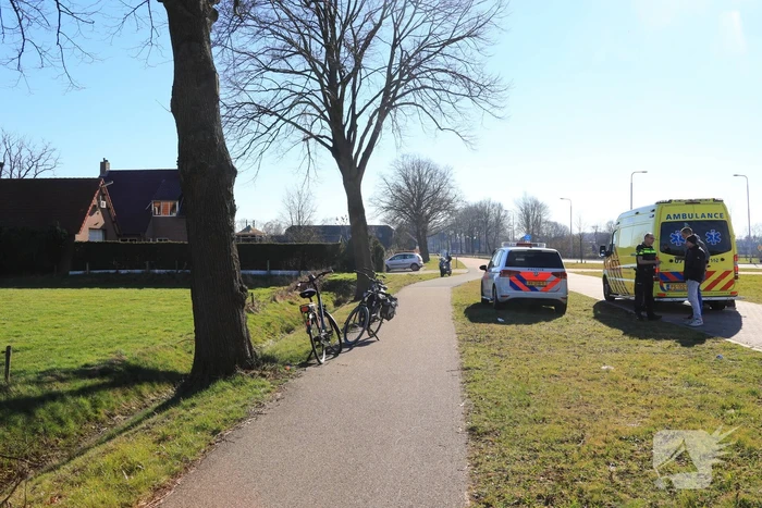 E-biker botst op tegenliggers (Amersfoort)