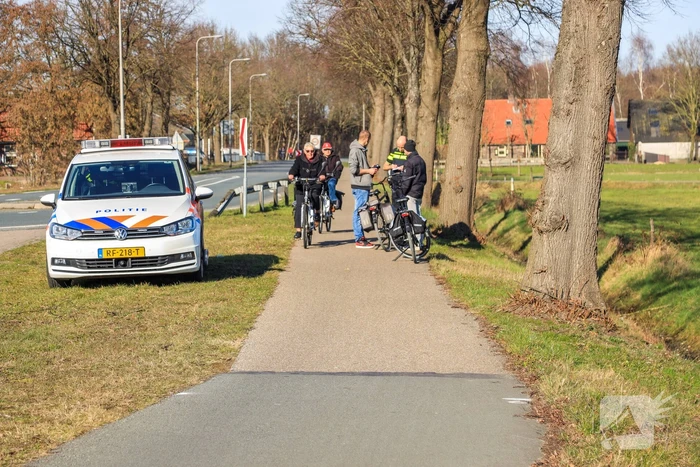 E-biker botst op tegenliggers (Amersfoort)