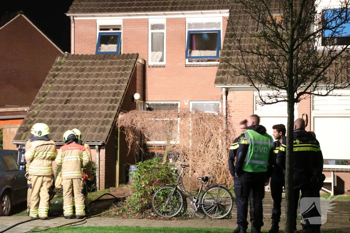 Grote schade na brand in keuken (Nijkerk)
