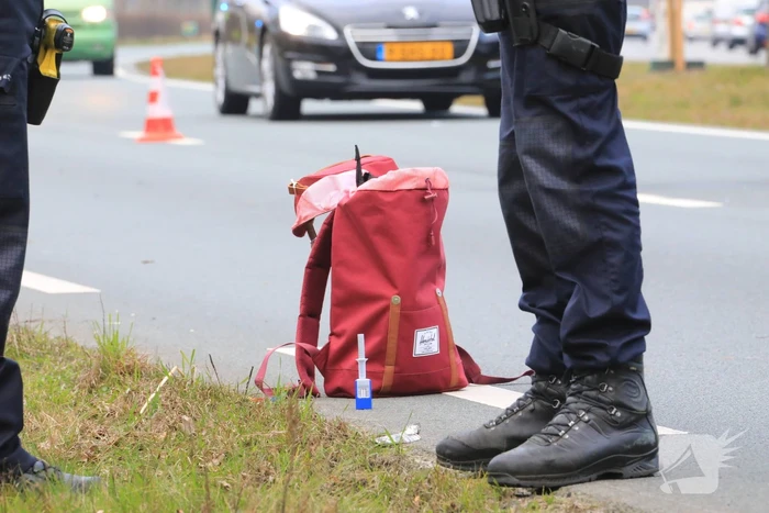 Veel schade bij kop-staartaanrijding, bestuurder aangehouden (Hoogland)