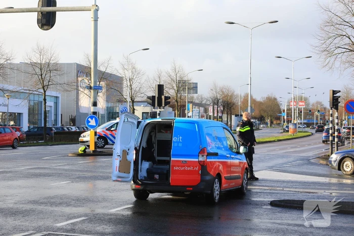 Motorrijder gewond na aanrijding met bestelbusje (Amersfoort)