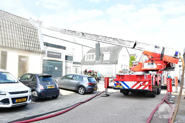 Veel rookontwikkeling bij brand Bodyconditioning