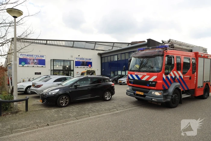Persoon gewond in sportschool
