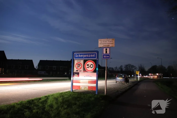 Scherpenzeel in het donker