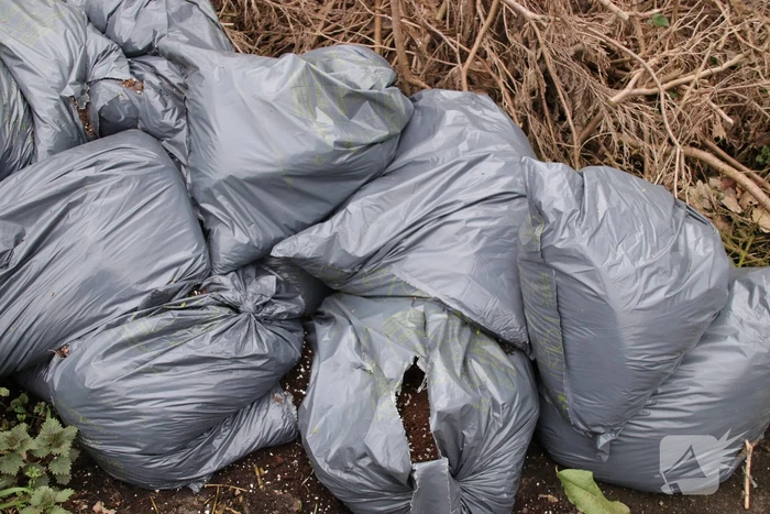 Partij hennepafval gedumpt op carpoolplaats