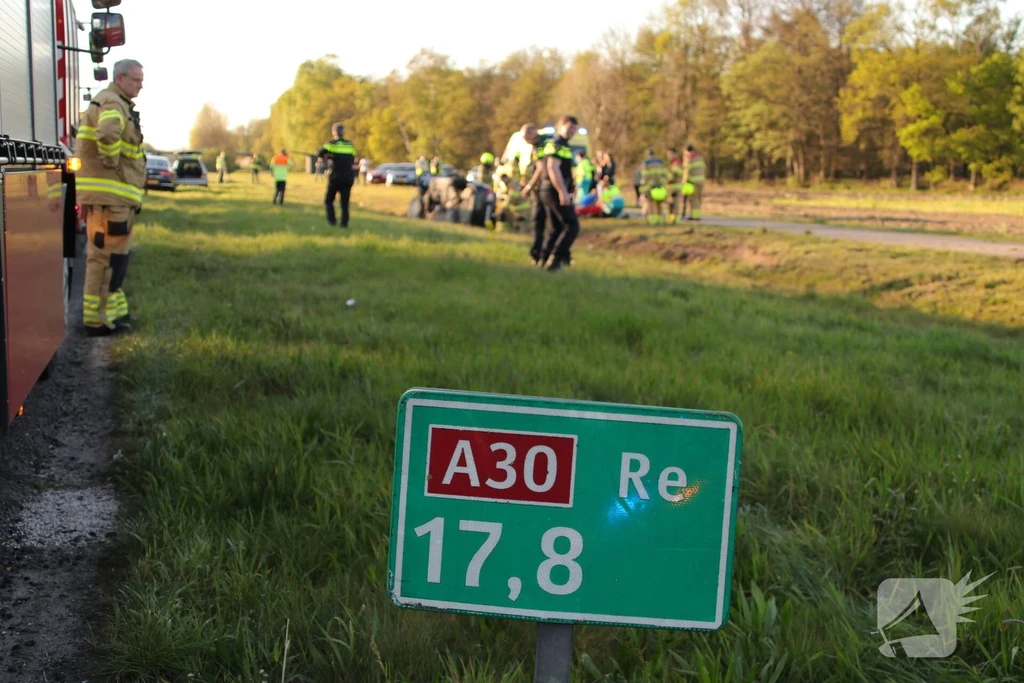 Rijksweg A30 112 nieuws Lunteren 