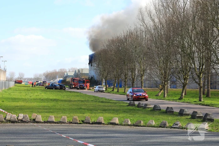 Grote brand recyclingbedrijf De Vijfhoek - Cirwinn