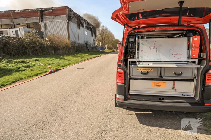 Grote brand recyclingbedrijf De Vijfhoek - Cirwinn