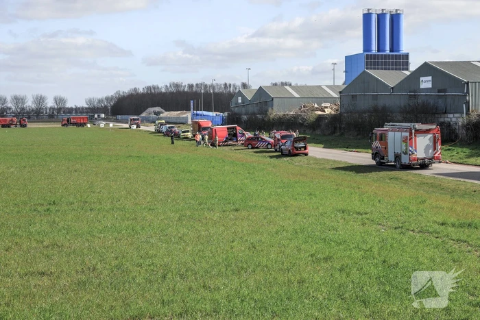 Grote brand recyclingbedrijf De Vijfhoek - Cirwinn