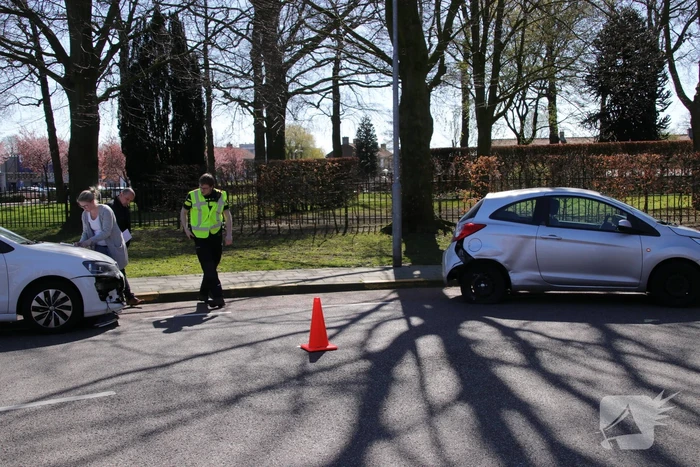Zwangere bestuurster betrokken bij ongeval