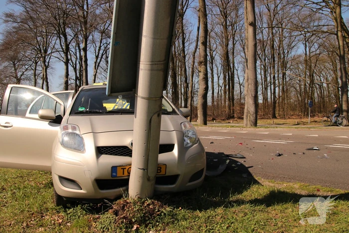 Gewonde bij frontale botsing