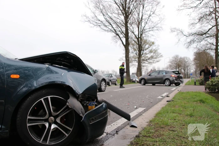 ongeval lage valkseweg - n801 lunteren