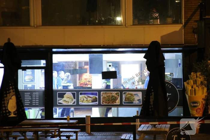 Twee gewonden bij overval cafetaria