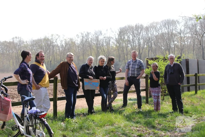 Protest vanwege gifteelt in natuurgebied