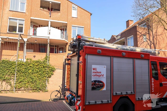 Brandweer schiet te hulp bij gesprongen waterleiding
