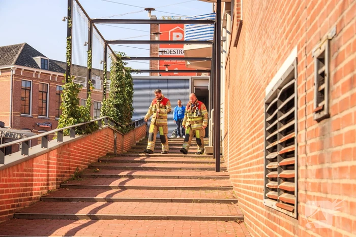 Brandweer schiet te hulp bij gesprongen waterleiding