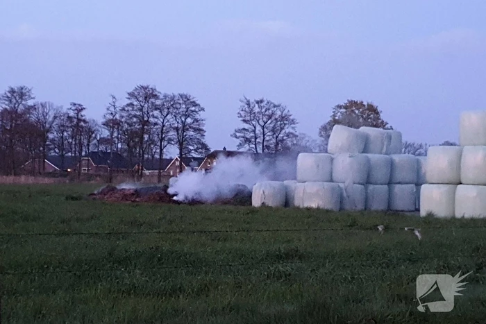 Broei veroorzaakt afvalbrand met veel rookontwikkeling