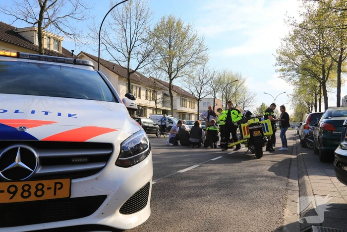 Scooterrijder gewond na aanrijding