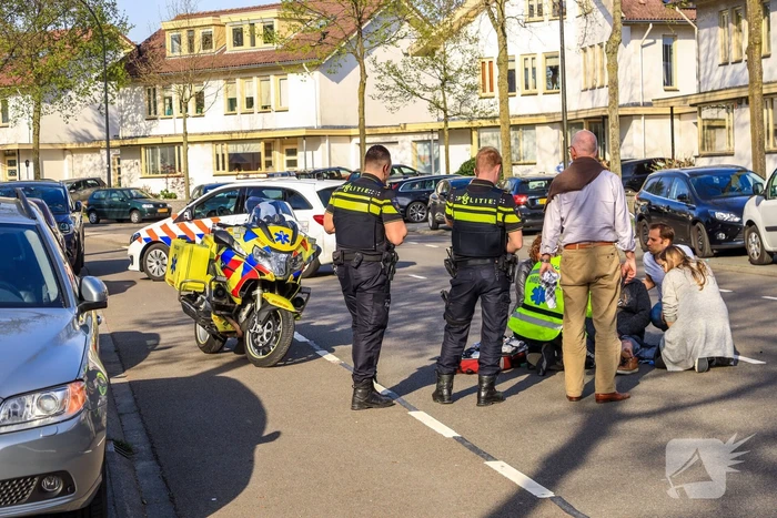 Scooterrijder gewond na aanrijding