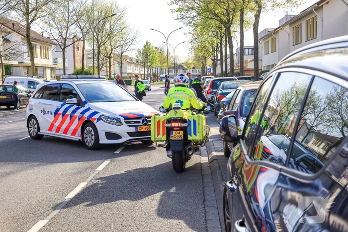 Scooterrijder gewond na aanrijding