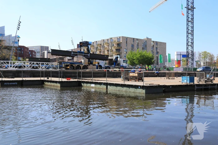 Podium Koningsdag 2019 in volle gang