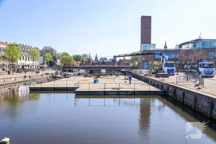Podium Koningsdag 2019 in volle gang