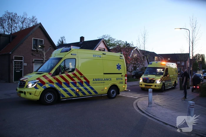 Scooterrijder ernstig gewond door ongeval