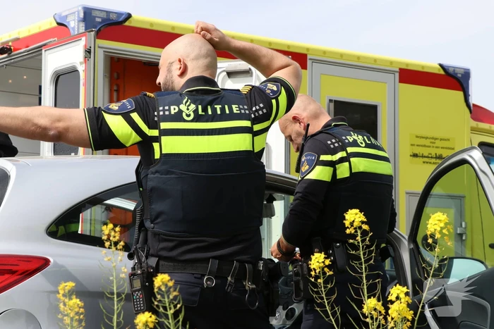 Gewonde bij kop-staart aanrijding