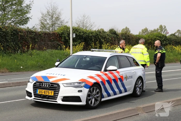 Gewonde bij kop-staart aanrijding