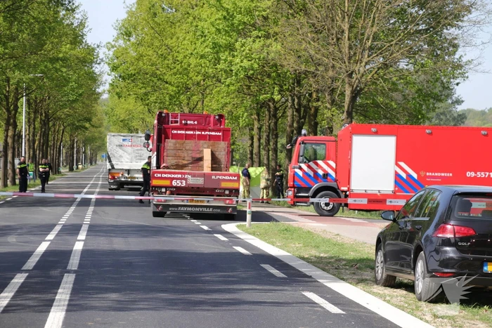 Fietser overleden na aanrijding met vrachtwagen