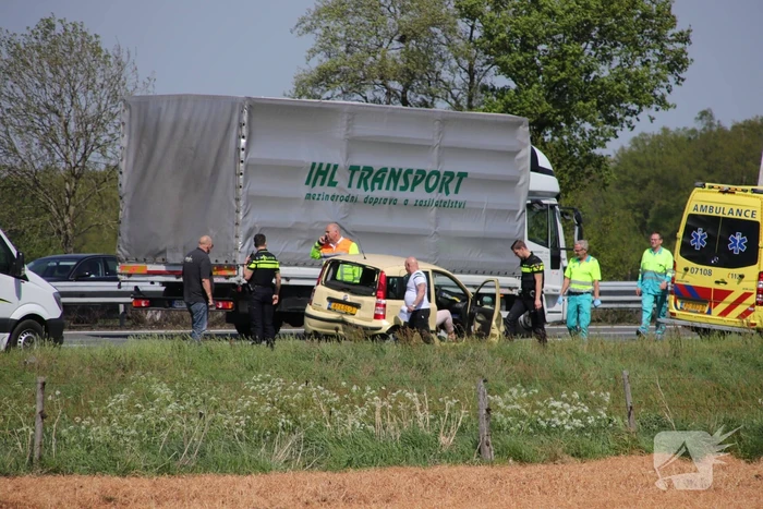 File na kop-staart aanrijding