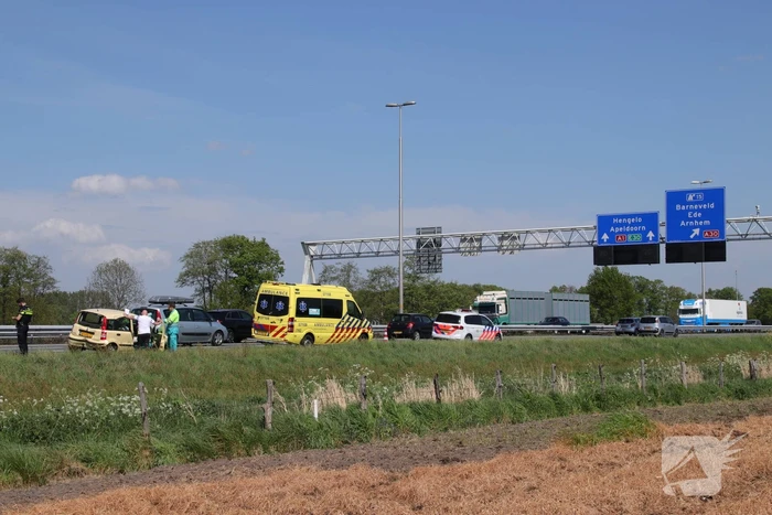 File na kop-staart aanrijding