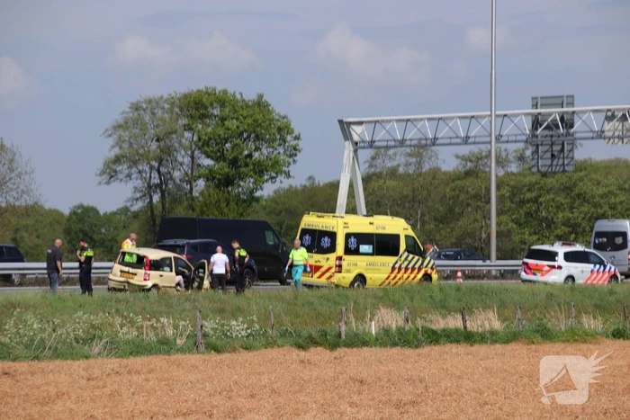 File na kop-staart aanrijding