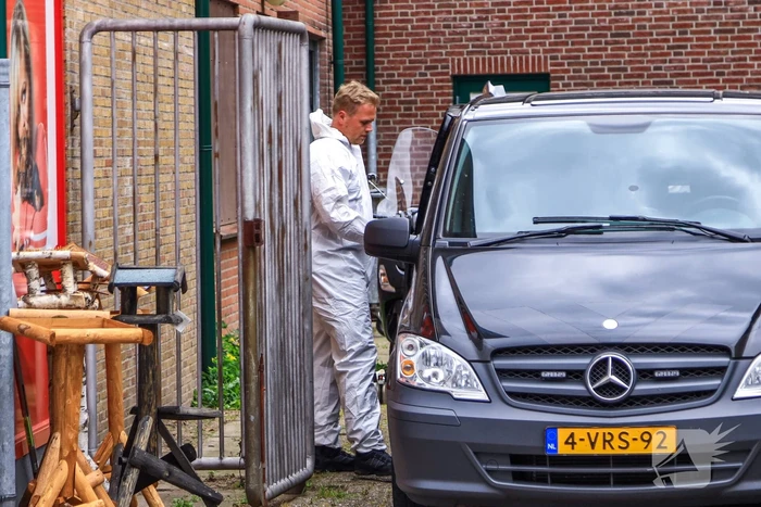 Forensisch onderzoek in woning