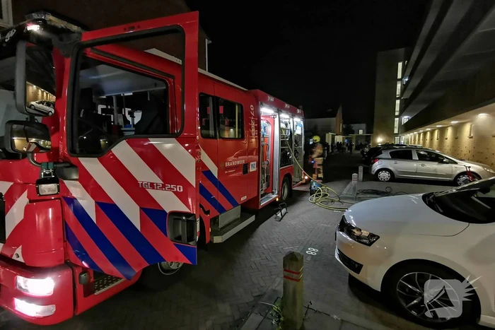 Veel rook bij brand in berging