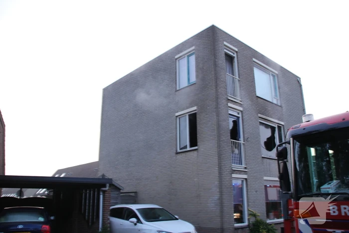 Appartementencomplex verwoest door brand