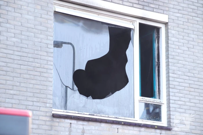 Appartementencomplex verwoest door brand