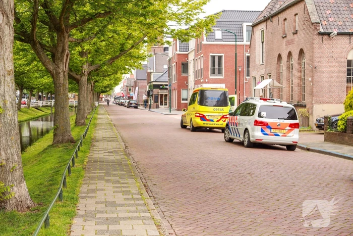 Fietsers in botsing met elkaar
