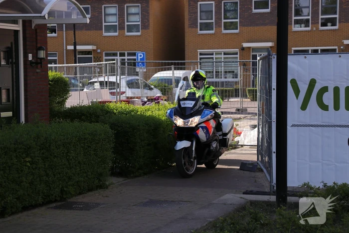 Afzuigkap in brand door frituurpan