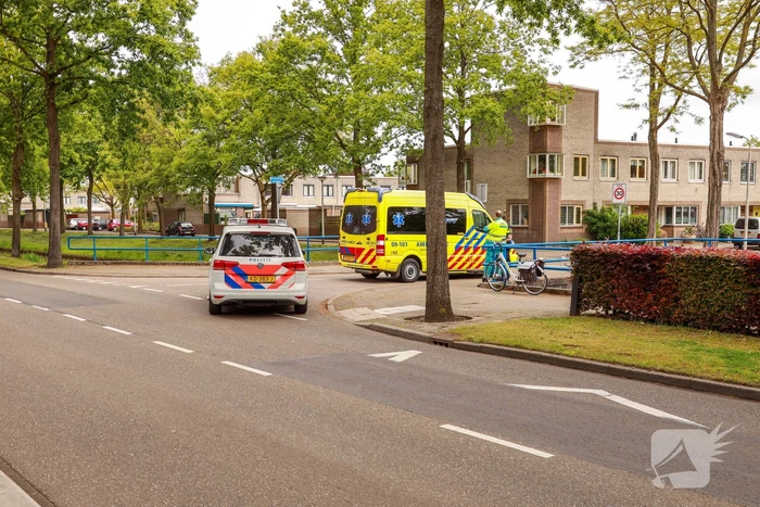 Gewonde fietsster op straat gevonden