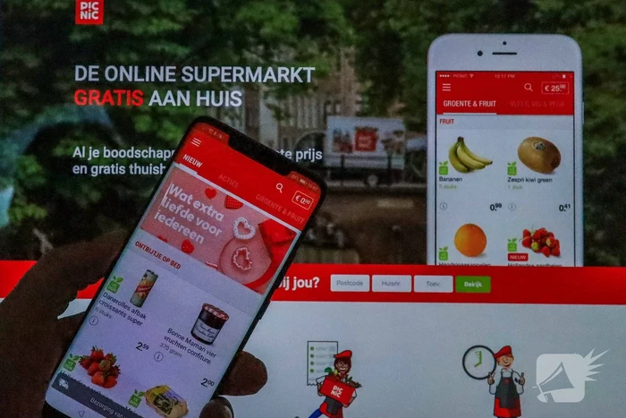 Medewerkers Picnic gaan in protest