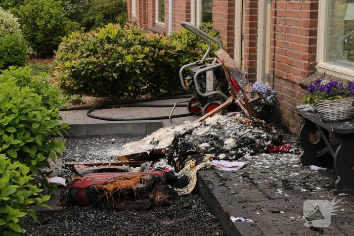 Kortsluiting veroorzaakt brand op bovenverdieping woning