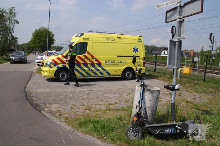 Man gewond na val met elektrische step