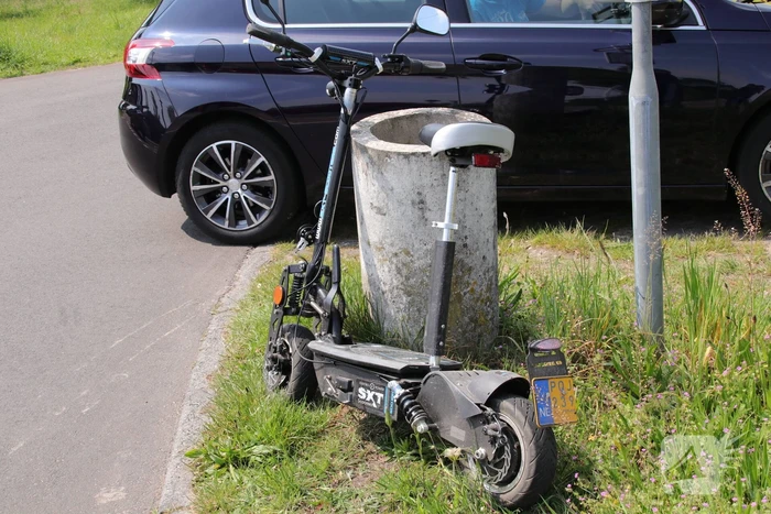 Man gewond na val met elektrische step