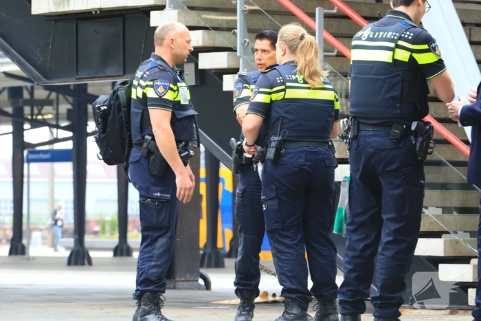 Verdacht pakketje in trein
