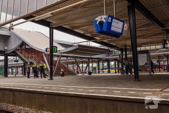 Verdacht pakketje in trein