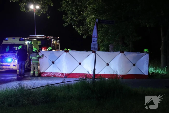 Zwaargewonde bij eenzijdige aanrijding